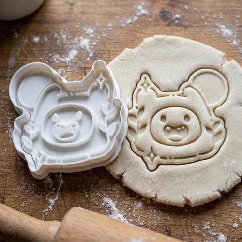 Emporte-pièce artisanal 8 cm pour biscuits et pâtisserie créative