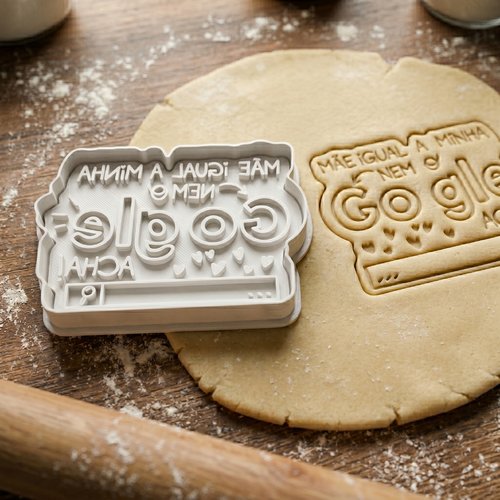 Emporte-pièce fête des mères - design google recherche - 8 cm