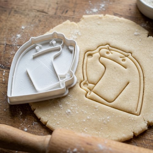 Emporte-pièce artisanal biscuit pâte à sucre 8 cm