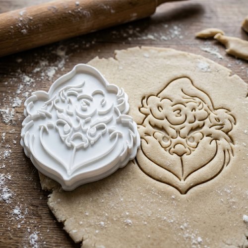 Emporte-pièce grinch 8 cm pour biscuits