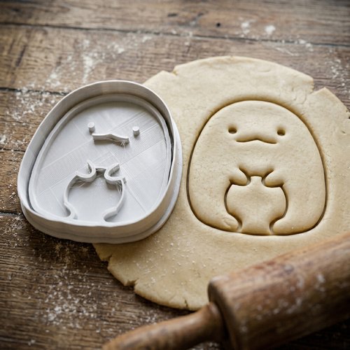 Emporte-piece fantome mignon artisanal pour biscuits 8cm