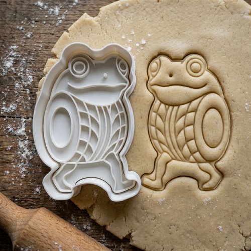 Emporte-piece grenouille 8 cm moule biscuit