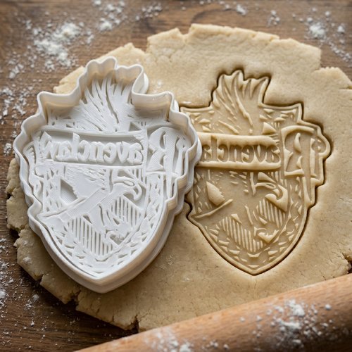 Emporte-pièce blason serdaigle - moule biscuit 8 cm