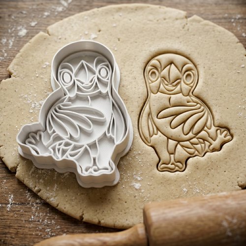 Emporte-pièce pingouin 8 cm moule biscuit artisanal