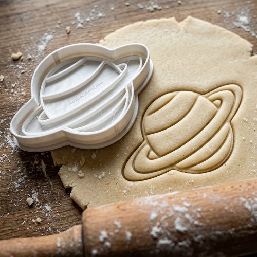 Emporte-pièce planète saturne espace 8cm