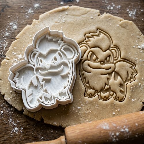 Emporte-piece singe monstre 8cm - moule biscuit patisserie