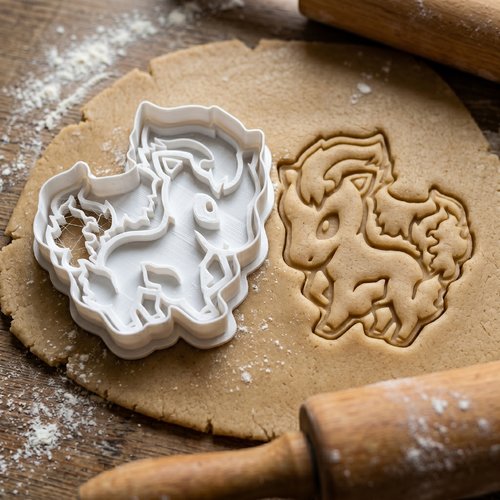 Emporte-piece poney pour biscuits et pate a sucre 8 cm
