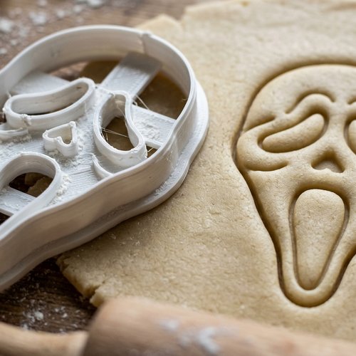 Emporte-pièce masque halloween 8cm biscuits