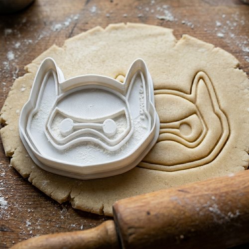 Emporte-piece masque super-heros 8 cm - moule biscuit patisserie