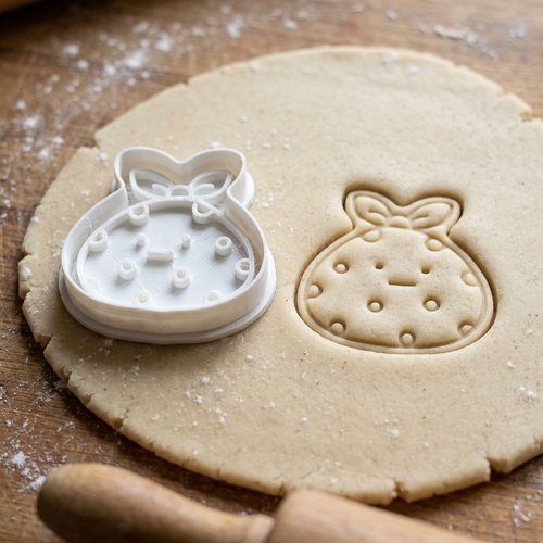 Emporte-pièce biscuit sac kawaii artisanal 8cm