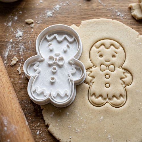 Emporte-pièce bonhomme en pain d'épices 8cm