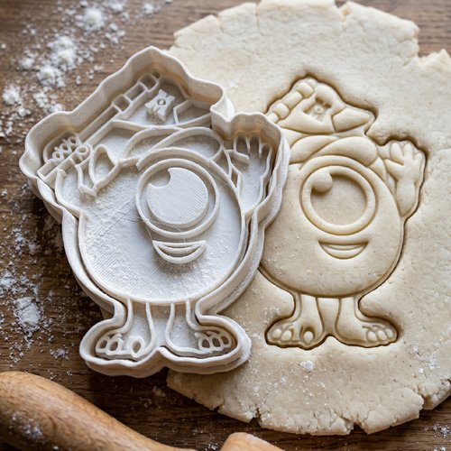 Emporte-piece monstre 8 cm moule biscuit patisserie