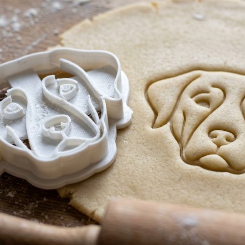 Emporte-piece chien labrador - moule biscuit artisanal 8cm