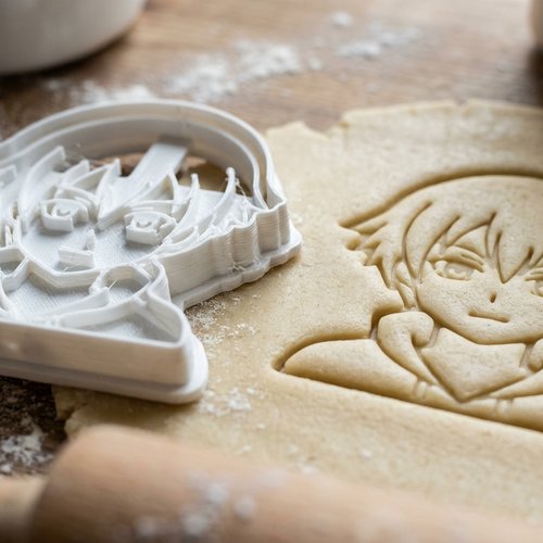 Emporte-pièce manga garçon 8cm moule à biscuit artisanal