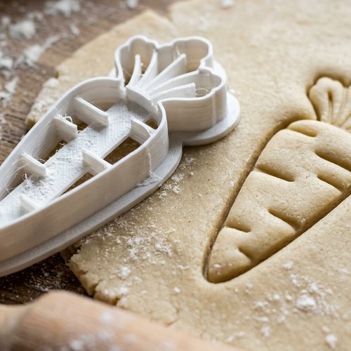 Emporte-piece carotte 8 cm pour patisserie et biscuits