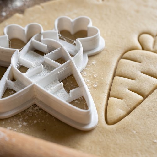 Emporte-piece carotte 8 cm - moule a biscuit artisanal