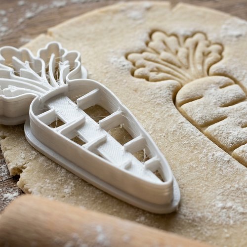 Emporte-pièce carotte 8 cm pour pâtisserie et biscuits