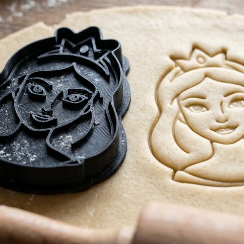 Emporte-pièce princesse 8cm - moule à biscuits artisanal