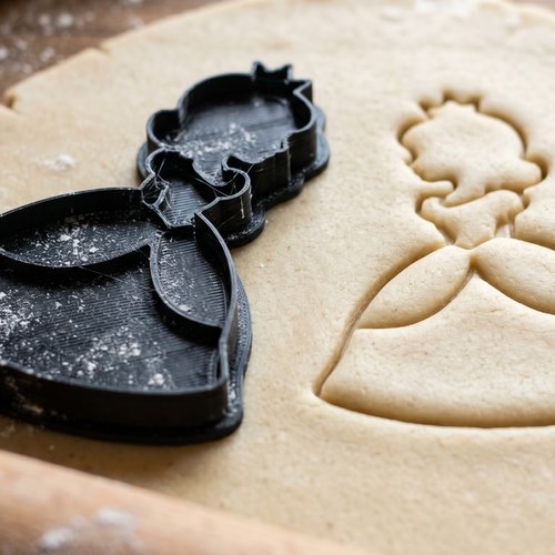 Emporte-piece princesse 8 cm - moule a biscuit artisanal
