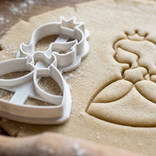 Emporte-pièce princesse 8 cm - moule biscuit artisanal