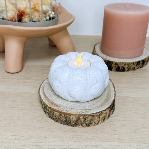 Bougeoir nuage | décoration moderne 3d | porte-bougie led, bougeoir | + 10 couleurs disponibles