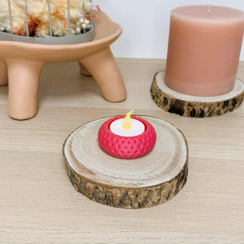 Bougeoir nocta | décoration moderne 3d | porte-bougie led, bougeoir | + 10 couleurs disponibles