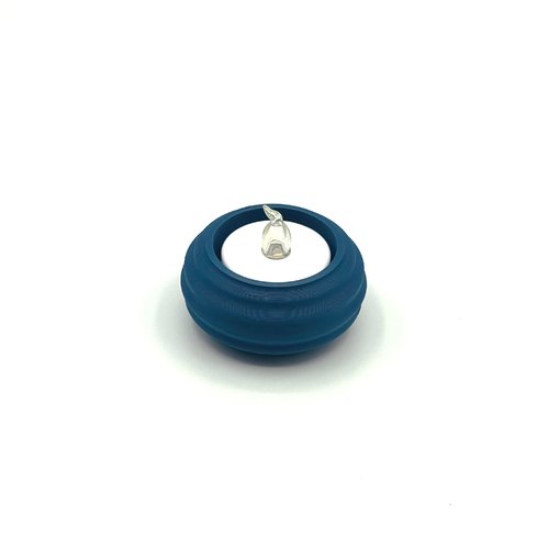 Bougeoir ignis - porte-bougie à led - impression 3d