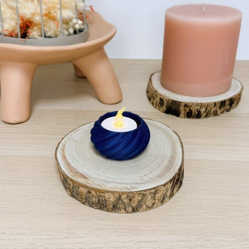 Bougeoir clario | décoration moderne 3d | porte-bougie led, bougeoir | + 10 couleurs disponibles