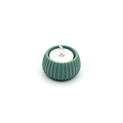 Bougeoir altea - porte-bougie à led - impression 3d