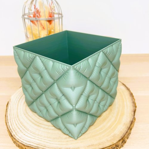 Panier de rangement stratum | décoration moderne 3d | rangement, vide-poche | 3 tailles | + 10 couleurs disponibles