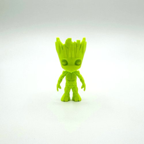 Figurine eldroot - lime - impression 3d