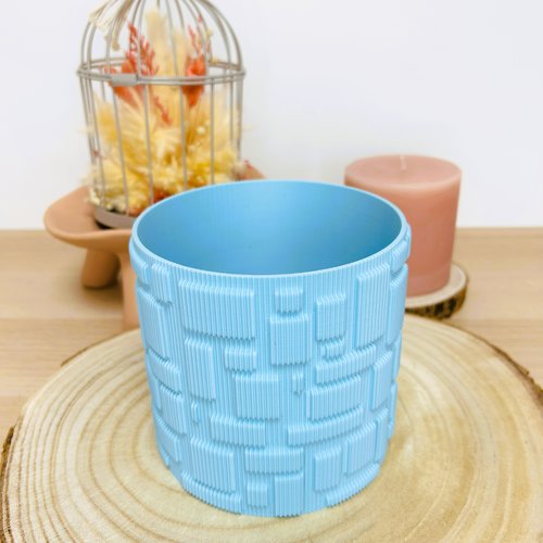 Panier de rangement cube | décoration moderne 3d | rangement, vide-poche | 3 tailles | + 10 couleurs disponibles