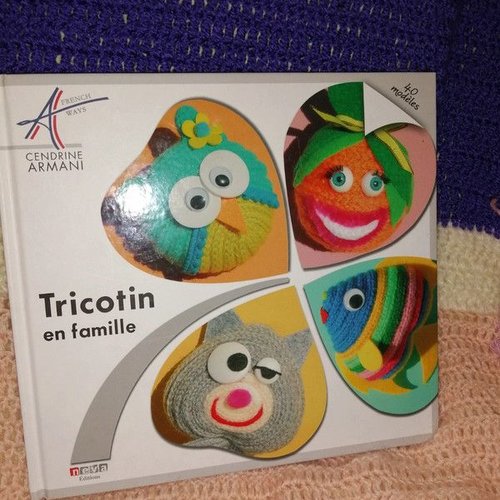 Livre tricotin en famille 40 modèles