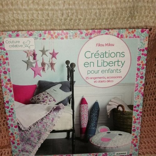 Livre créations en liberty pour enfants