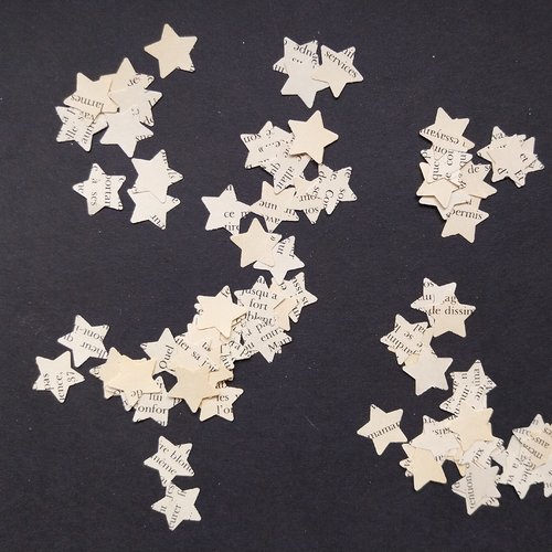 Confettis petites étoiles