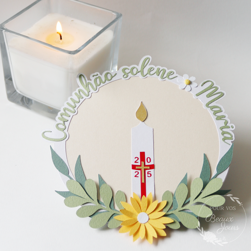 Carte communion "profession de foi"