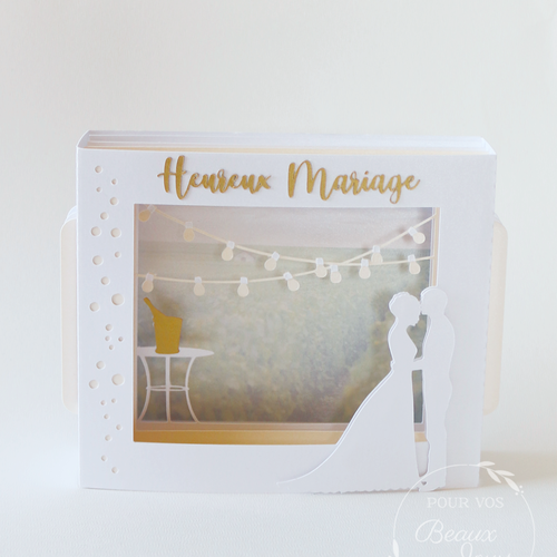 Carte félicitations de mariage