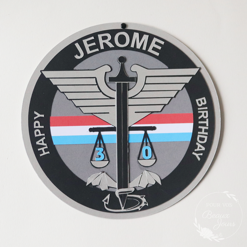 Carte d'anniversaire "profession" - cde réservée