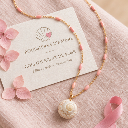 Collier eclat de rose