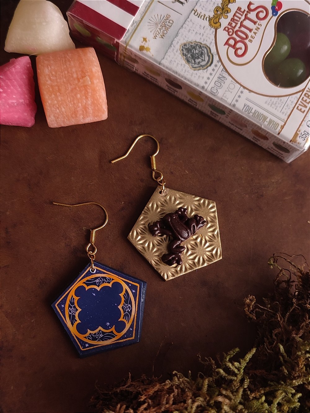 Harry Potter - Boîte à bijoux avec boucles d'oreille & collier