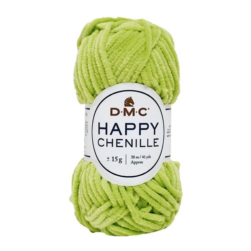 Happy chenille vert pomme col.29
