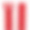 Fermeture injecte separable 65 cm rouge vif