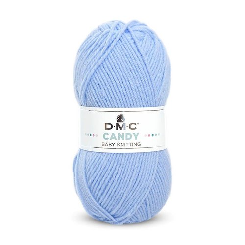 Candy baby knitting dmc coloris bleu clair
