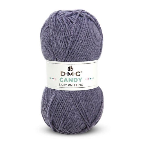 Candy baby knitting dmc coloris mauve grise
