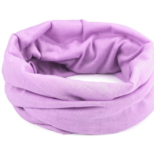 Bandeau multifonction coloris violet clair