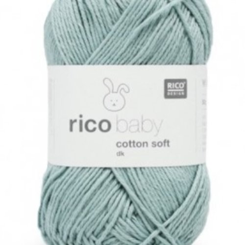 Pelote a tricoter baby cotton soft dk rico design coloris patine