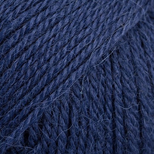 Pelote a tricoter alpaca uni color drops coloris bleu