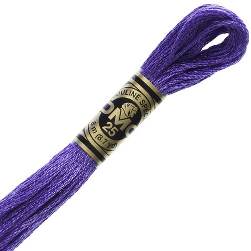 Fil a broder mouline special dmc 333 violet