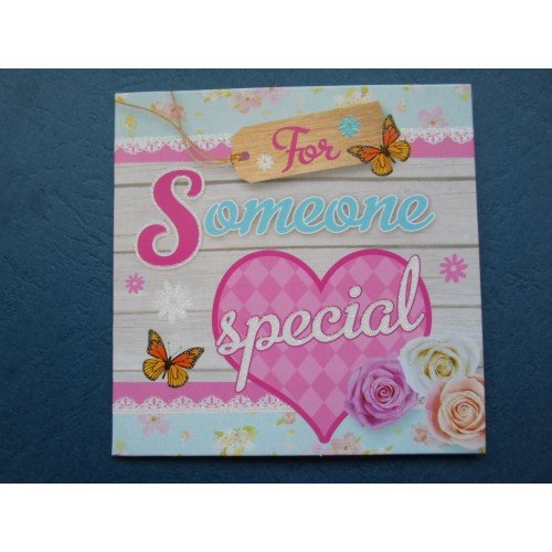 Carte mini de voeux "for someone special"