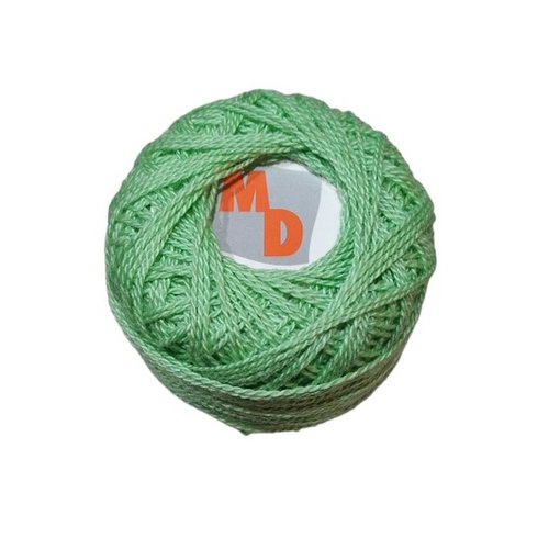 Coton perle n°8 coloris vert